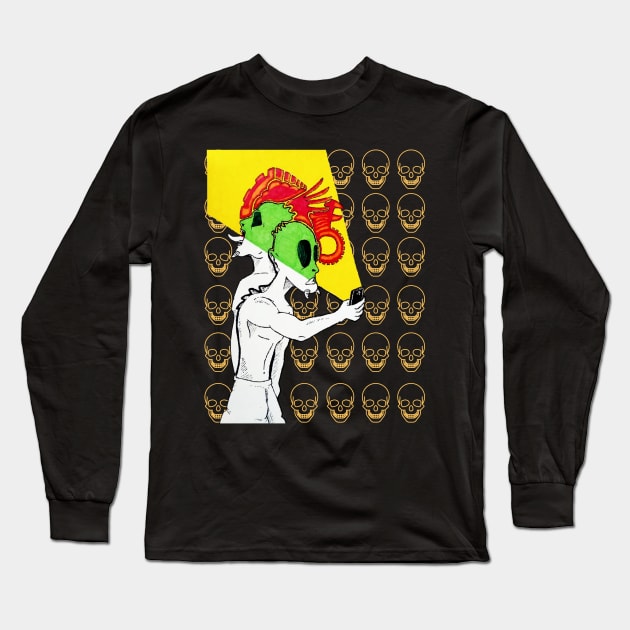 Shook Demons Long Sleeve T-Shirt by JammyPants